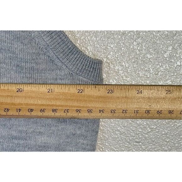 Peter Millar 100% Merino Wool Quarter Zip Golf Vest Pullover Men's Large - Picture 9 of 9